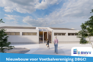 Bouwvergunning voor Voetbalvereniging DBGC