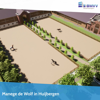Uniek project voor Manege de Wolf in Huijbergen!